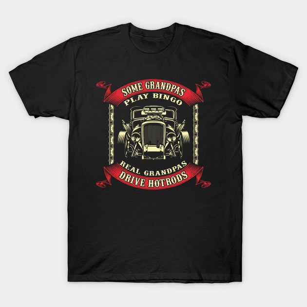 Hot Rod Grandpas T-Shirt by Benwe_Studio